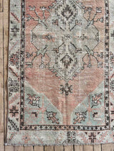 Vintage rug sustainable home decor at Woven Kin Home