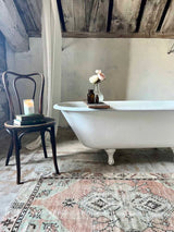 Vintage rug sustainable home decor at Woven Kin Home