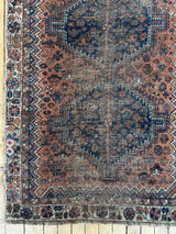 Vintage Persian Area Rug Sustainable Luxury Home Decor