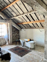 Vintage Persian Area Rug Sustainable Luxury Home Decor