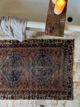 Vintage Persian Area Rug Sustainable Luxury Home Decor