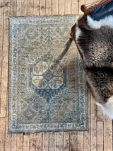 Vintage Persian Area Rug Sustainable Luxury Home Decor