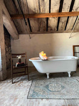 Vintage Persian Area Rug Sustainable Luxury Home Decor