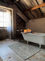 Vintage Persian Area Rug Sustainable Luxury Home Decor