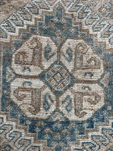 Vintage Persian Area Rug Sustainable Luxury Home Decor