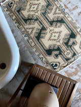 Vintage Persian Area Rug Sustainable Luxury Home Decor