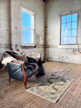 Vintage Persian Area Rug Sustainable Luxury Home Decor