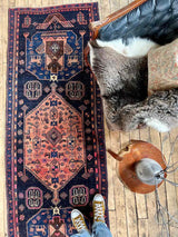 Vintage Persian Runner Rug Sustainable Luxury Home Decor