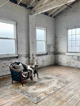 Vintage rug sustainable home decor at Woven Kin Home