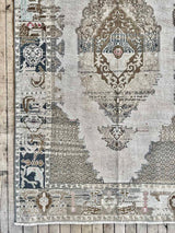 Vintage rug sustainable home decor at Woven Kin Home