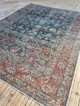 Vintage Persian Area Rug Sustainable Luxury Home Decor