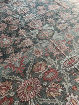 Vintage Persian Area Rug Sustainable Luxury Home Decor