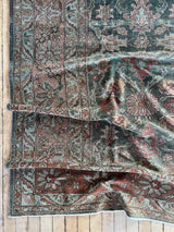 Vintage Persian Area Rug Sustainable Luxury Home Decor