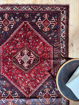 Vintage Persian Area Rug Sustainable Luxury Home Decor