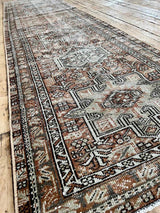 Vintage Persian Runner Rug Sustainable Luxury Home Decor