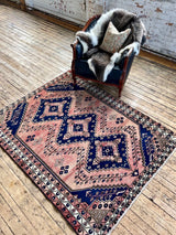 Vintage Persian Area Rug Sustainable Luxury Home Decor