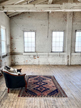 Vintage Persian Area Rug Sustainable Luxury Home Decor