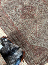 Vintage Persian Area Rug Sustainable Luxury Home Decor