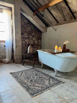 Vintage Persian Area Rug Sustainable Luxury Home Decor