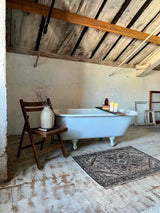 Vintage Persian Area Rug Sustainable Luxury Home Decor