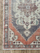 Vintage rug sustainable home decor at Woven Kin Home
