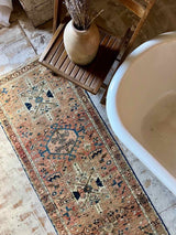 Vintage Persian Runner Rug Sustainable Luxury Home Decor