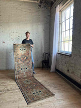 Vintage Persian Runner Rug Sustainable Luxury Home Decor