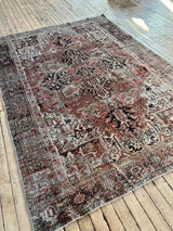 Vintage Persian Area Rug Sustainable Luxury Home Decor