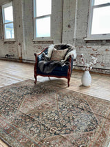 Vintage Persian Area Rug Sustainable Luxury Home Decor