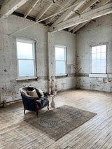 Vintage Persian Area Rug Sustainable Luxury Home Decor