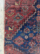 antique vintage area rug sustainable home decor at Woven Kin Home