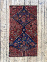 antique vintage area rug sustainable home decor at Woven Kin Home