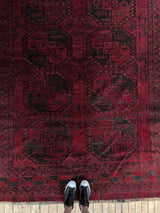 Vintage Persian Area Rug Sustainable Luxury Home Decor