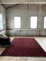 Vintage Persian Area Rug Sustainable Luxury Home Decor