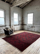 Vintage Persian Area Rug Sustainable Luxury Home Decor