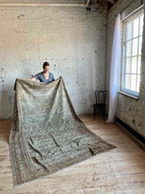 Vintage Persian Area Rug Sustainable Luxury Home Decor