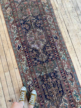 Vintage Persian Runner Rug Sustainable Luxury Home Decor