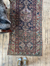 Vintage Persian Runner Rug Sustainable Luxury Home Decor