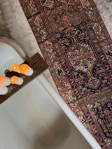 Vintage Persian Runner Rug Sustainable Luxury Home Decor