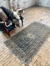 Vintage Persian Area Rug Sustainable Luxury Home Decor