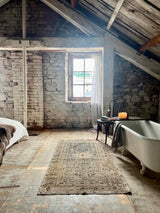 Vintage Persian Area Rug Sustainable Luxury Home Decor