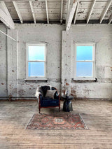 Vintage Persian Area Rug Sustainable Luxury Home Decor