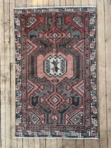 Vintage Persian Area Rug Sustainable Luxury Home Decor
