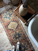 Vintage Persian Runner Rug Sustainable Luxury Home Decor