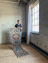Vintage Persian Runner Rug Sustainable Luxury Home Decor