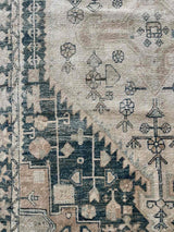 Vintage Persian Area Rug Sustainable Luxury Home Decor