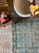 Vintage Persian Area Rug Sustainable Luxury Home Decor