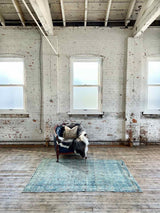 Vintage Persian Area Rug Sustainable Luxury Home Decor