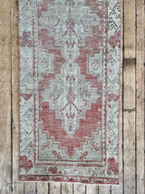 vintage Turkish runner rug at Woven Kin Home sustainable home decor