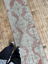 vintage Turkish runner rug at Woven Kin Home sustainable home decor